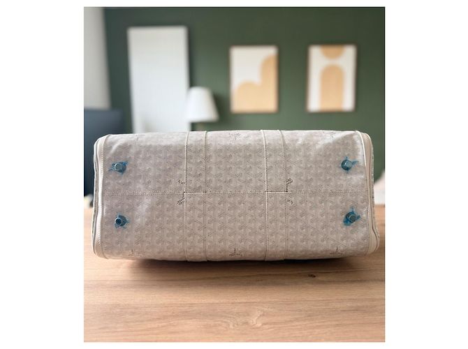 Goyard Borsa da Viaggio Croisière 45 Bianca - vista 9