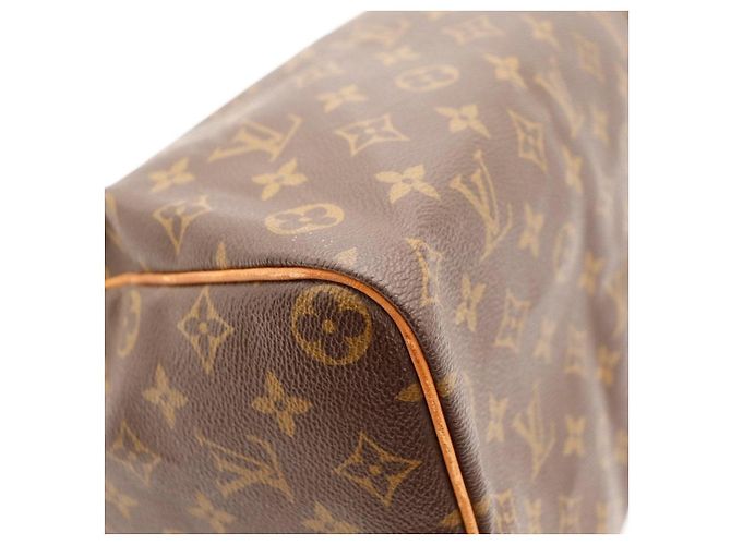 Borsa a mano Louis Vuitton Speedy 30 Monogram Canvas Brown - vista 12