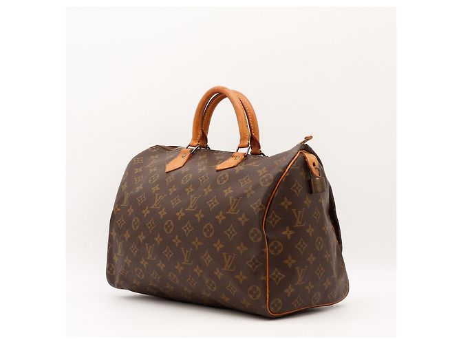 Borsa a mano Louis Vuitton Speedy 30 Monogram Canvas Brown - vista 2