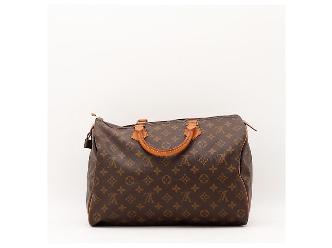 Borsa a mano Louis Vuitton Speedy 30 Monogram Canvas Brown - vista 4