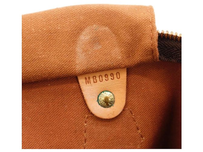 Borsa a mano Louis Vuitton Speedy 30 Monogram Canvas Brown - vista 8