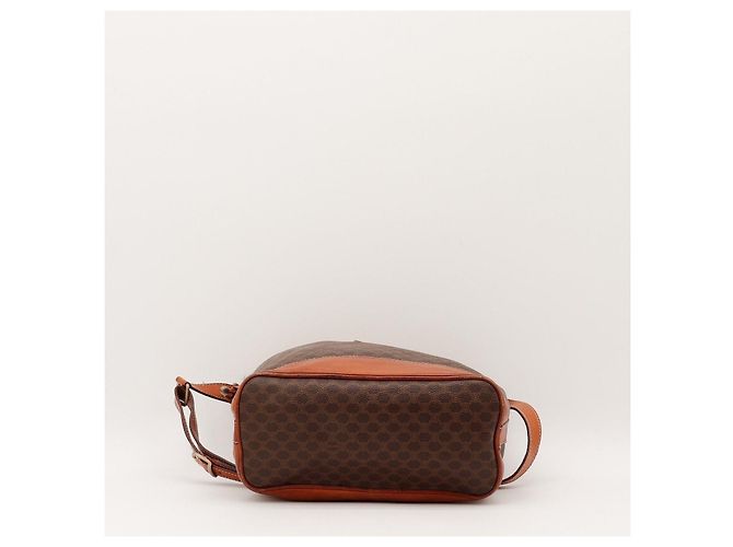 Céline Borsa a Secchiello Celine Monogram in Pelle Marrone - vista 5