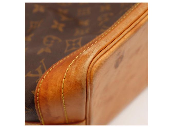 Borsa a Secchiello Louis Vuitton Monogram Noe in Pelle Marrone - vista 10