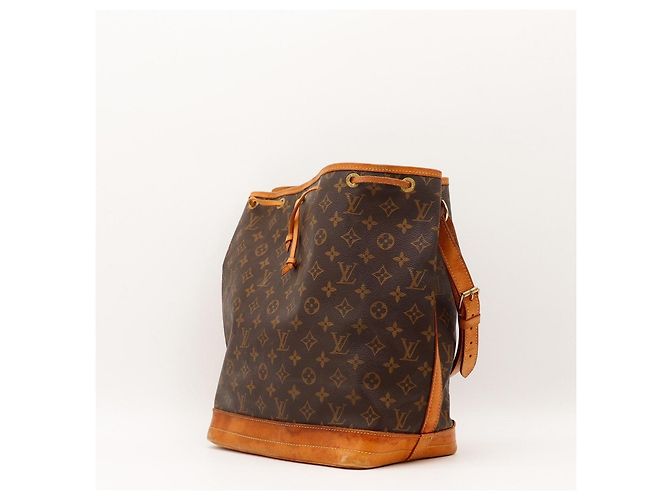 Borsa a Secchiello Louis Vuitton Monogram Noe in Pelle Marrone - vista 2