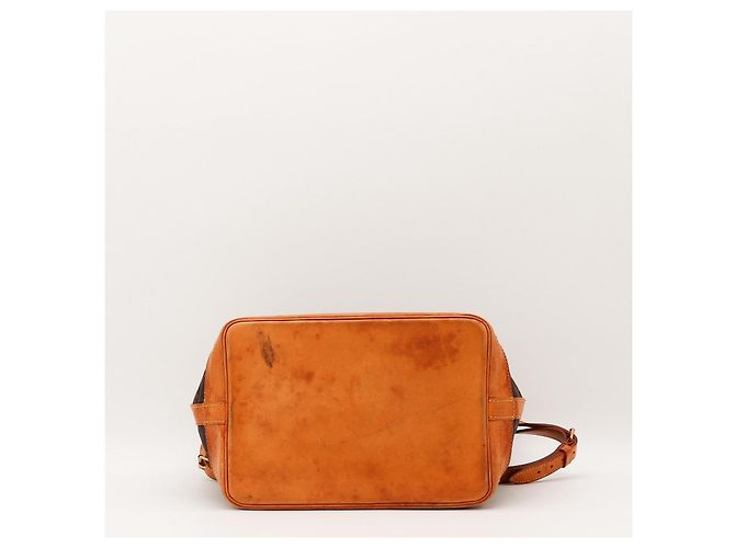 Borsa a Secchiello Louis Vuitton Monogram Noe in Pelle Marrone - vista 5