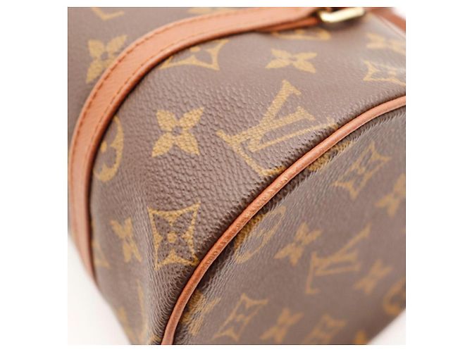 Borsa a cilindro Louis Vuitton Papillon Monogram Canvas - vista 9
