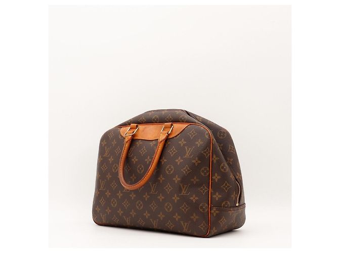 Borsa Louis Vuitton Monogram Speedy 30 in pelle marrone - vista 4
