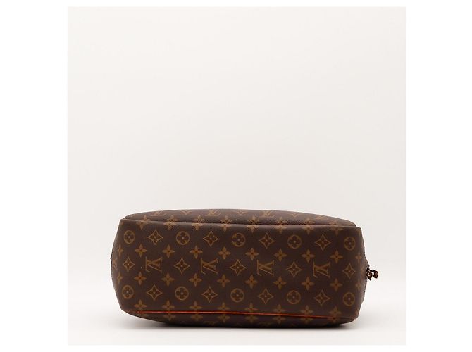 Borsa Louis Vuitton Monogram Speedy 30 in pelle marrone - vista 5