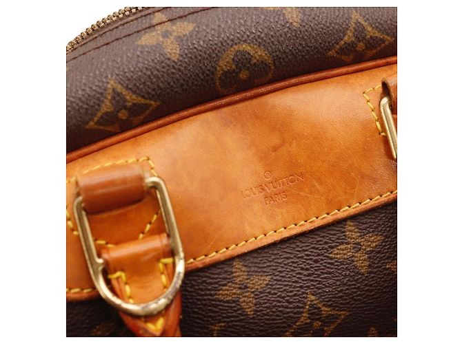 Borsa Louis Vuitton Monogram Speedy 30 in pelle marrone - vista 7