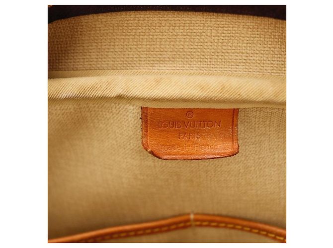 Borsa Louis Vuitton Monogram Speedy 30 in pelle marrone - vista 8