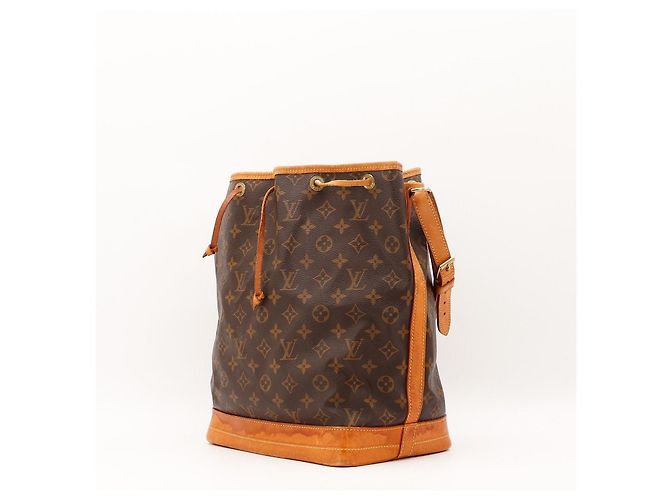Borsa a Secchiello Louis Vuitton Monogram Noe in Pelle Marrone - vista 2
