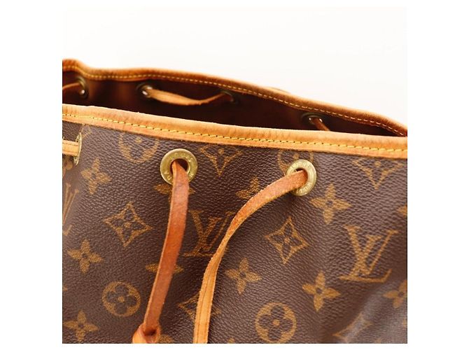 Borsa a Secchiello Louis Vuitton Monogram Noe in Pelle Marrone - vista 7