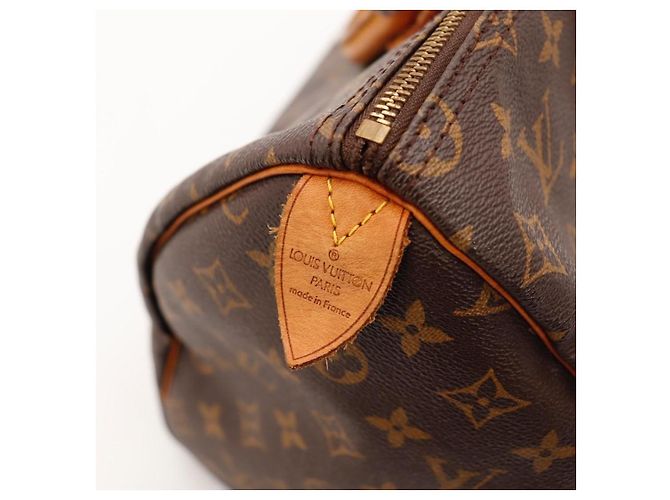 Louis Vuitton Speedy 30 Monogram Canvas Brown - vista 10