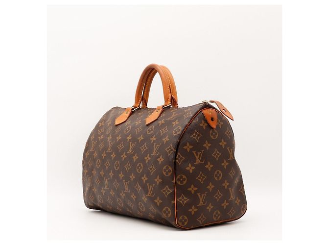 Louis Vuitton Speedy 30 Monogram Canvas Brown - vista 2