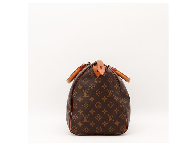 Louis Vuitton Speedy 30 Monogram Canvas Brown - vista 3