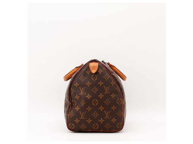 Louis Vuitton Speedy 30 Monogram Canvas Brown - vista 5