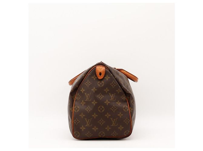 Louis Vuitton Speedy 30 Monogram Canvas Brown - vista 3