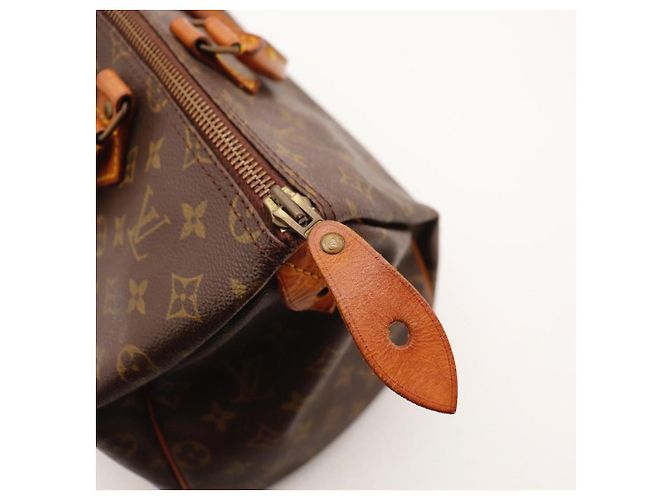 Louis Vuitton Speedy 30 Monogram Canvas Brown - vista 8
