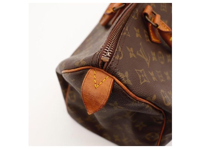 Louis Vuitton Speedy 30 Monogram Canvas Brown - vista 9