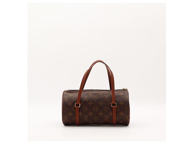 Borsa a cilindro Louis Vuitton Papillon Monogram Canvas - vista 3
