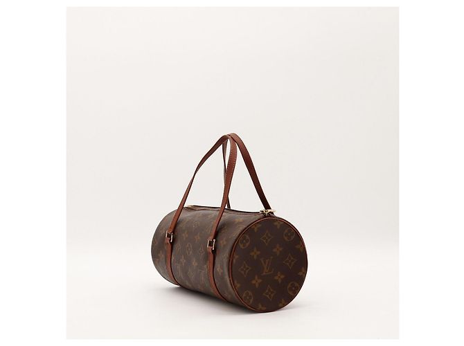 Borsa a cilindro Louis Vuitton Papillon Monogram Canvas - vista 4