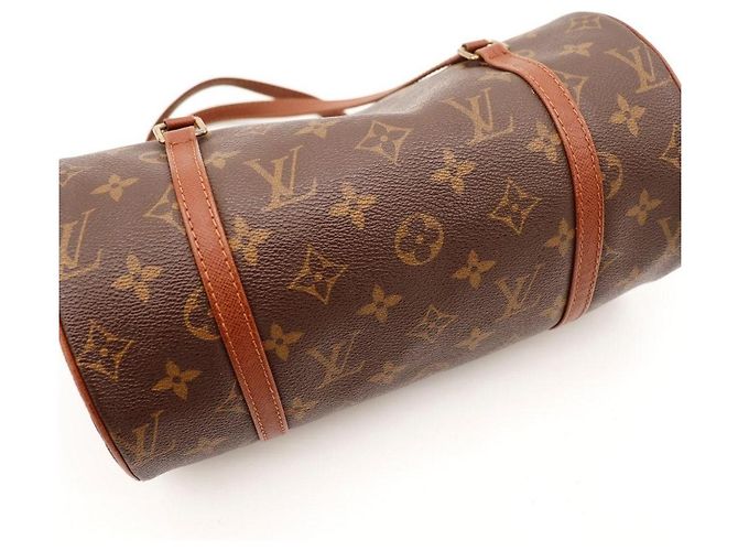 Borsa a cilindro Louis Vuitton Papillon Monogram Canvas - vista 6