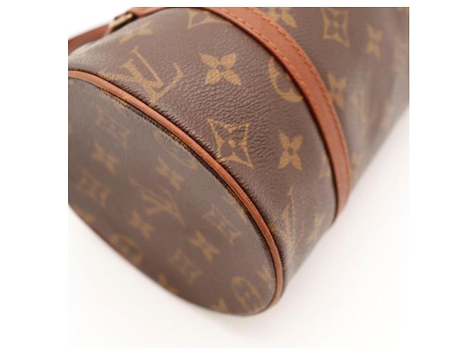 Borsa a cilindro Louis Vuitton Papillon Monogram Canvas - vista 8