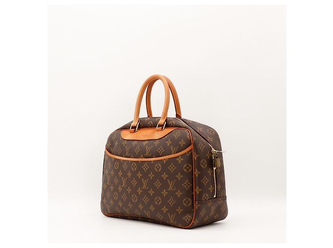 Borsa Louis Vuitton Monogram Speedy 30 in pelle marrone - vista 2