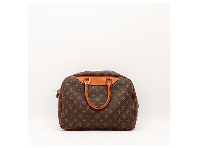 Borsa Louis Vuitton Monogram Speedy 30 in pelle marrone - vista 3