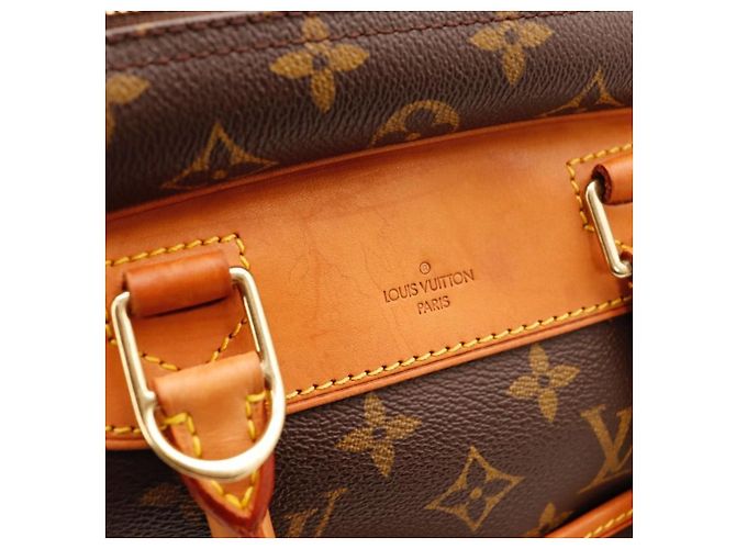 Borsa Louis Vuitton Monogram Speedy 30 in pelle marrone - vista 7
