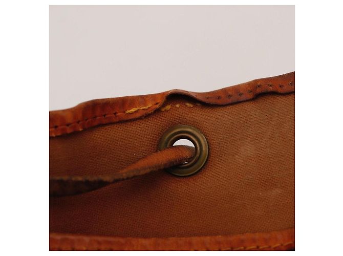 Borsa a Secchiello Louis Vuitton Monogram Noe in Pelle Marrone - vista 10