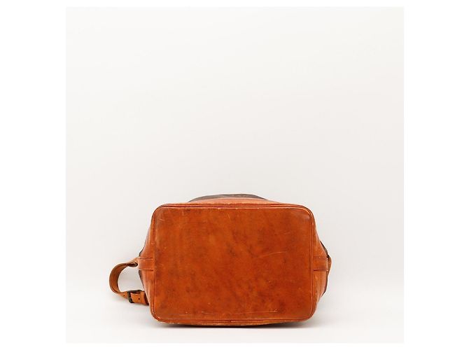 Borsa a Secchiello Louis Vuitton Monogram Noe in Pelle Marrone - vista 5