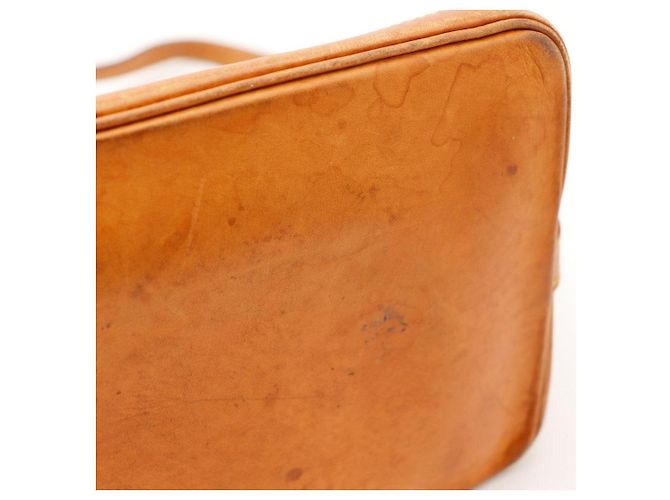 Borsa a secchiello Louis Vuitton Monogram Noe in pelle marrone - vista 10