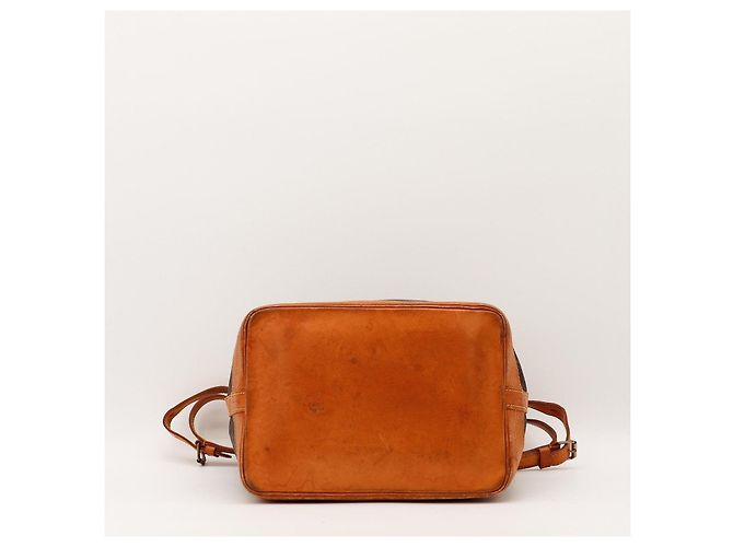 Borsa a secchiello Louis Vuitton Monogram Noe in pelle marrone - vista 5