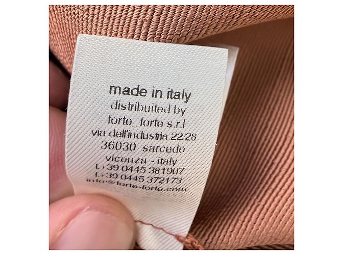 Abrigo Duster Forte Forte Terracota con Cinturón - vista 8