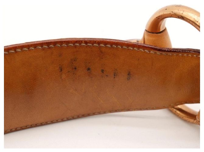 Borsa Hobo Gucci GG Monogram Canvas Leather Brown - vista 10