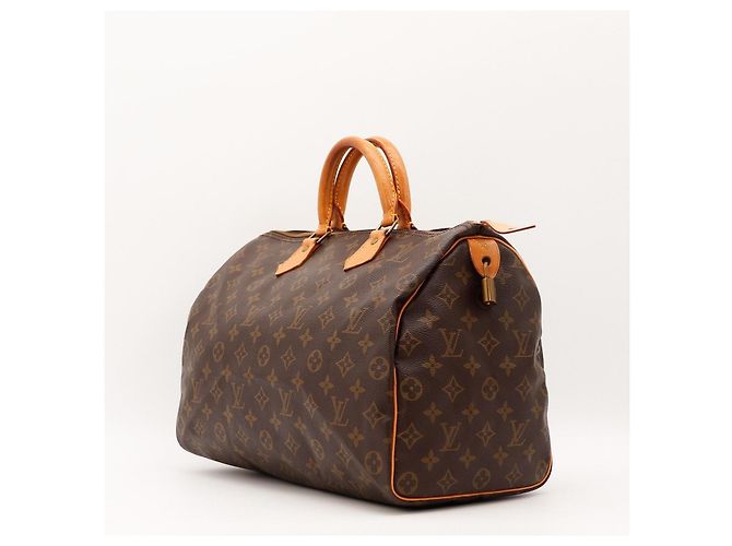 Borsa a mano Louis Vuitton Speedy 30 Monogram Canvas Brown - vista 2
