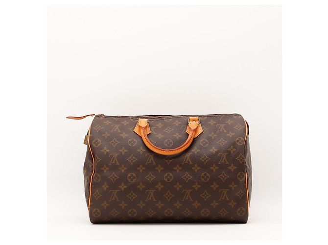 Borsa a mano Louis Vuitton Speedy 30 Monogram Canvas Brown - vista 4