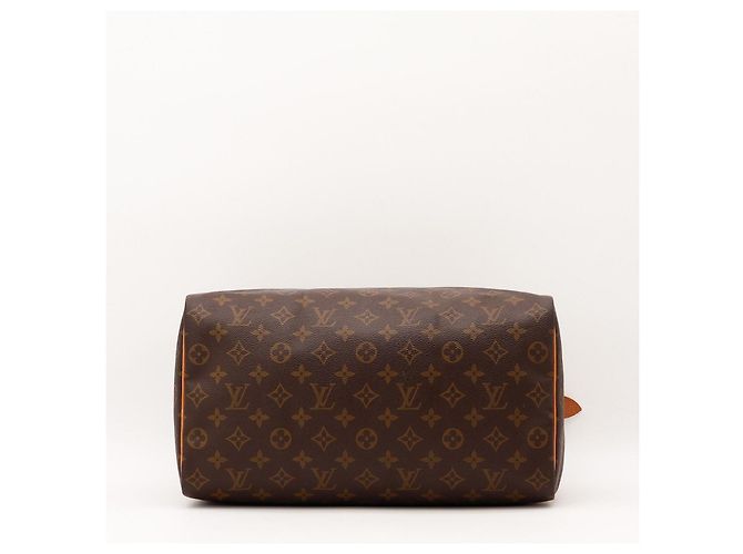 Borsa a mano Louis Vuitton Speedy 30 Monogram Canvas Brown - vista 6