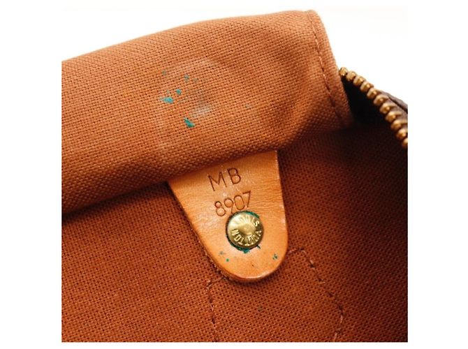 Borsa a mano Louis Vuitton Speedy 30 Monogram Canvas Brown - vista 8