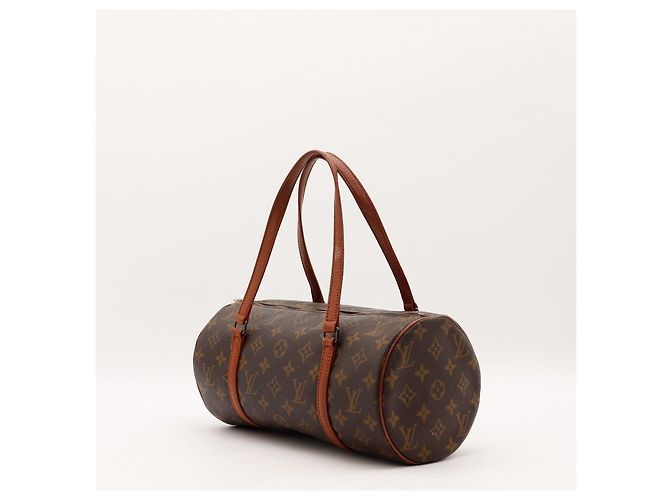 Borsa a cilindro Louis Vuitton Papillon Monogram Canvas - vista 2