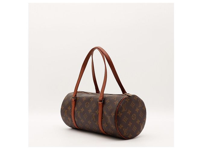 Borsa a cilindro Louis Vuitton Papillon Monogram Canvas - vista 4