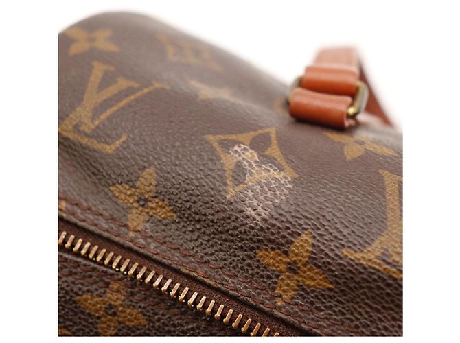 Borsa a cilindro Louis Vuitton Papillon Monogram Canvas - vista 7