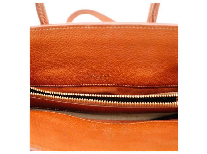 Autre Marque Saint Laurent Sac De Jour borsa a mano in pelle Marrone - vista 10