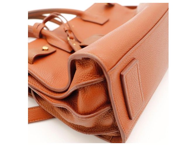 Autre Marque Saint Laurent Sac De Jour borsa a mano in pelle Marrone - vista 11