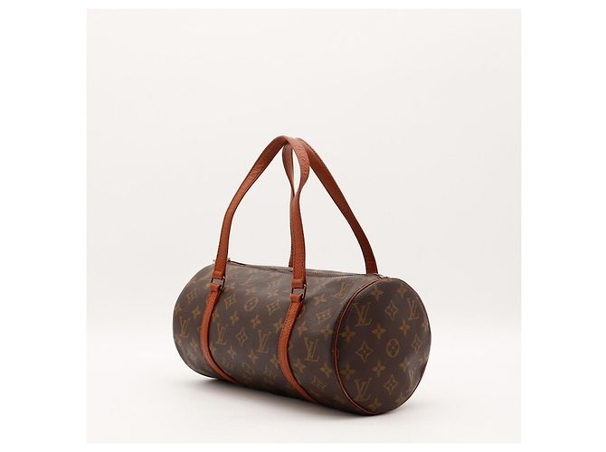Borsa a cilindro Louis Vuitton Papillon Monogram Canvas - vista 2