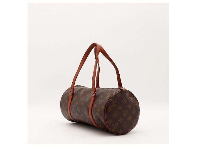 Borsa a cilindro Louis Vuitton Papillon Monogram Canvas - vista 4