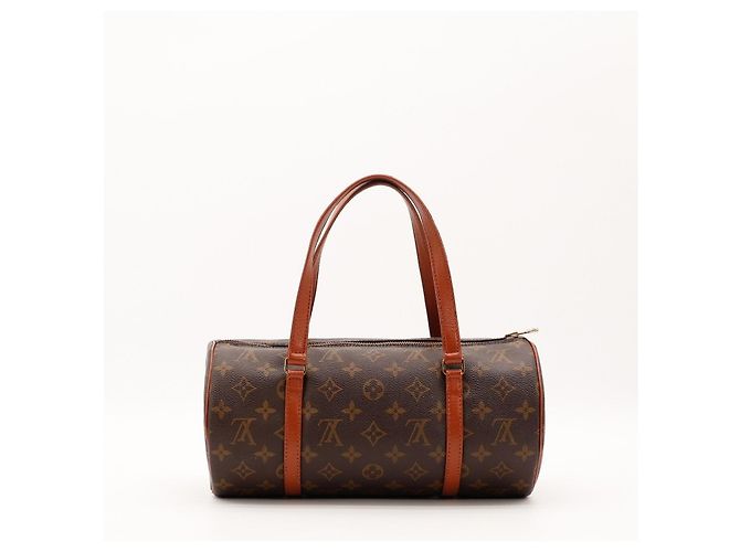 Borsa Louis Vuitton Papillon monogram leather - vista 3