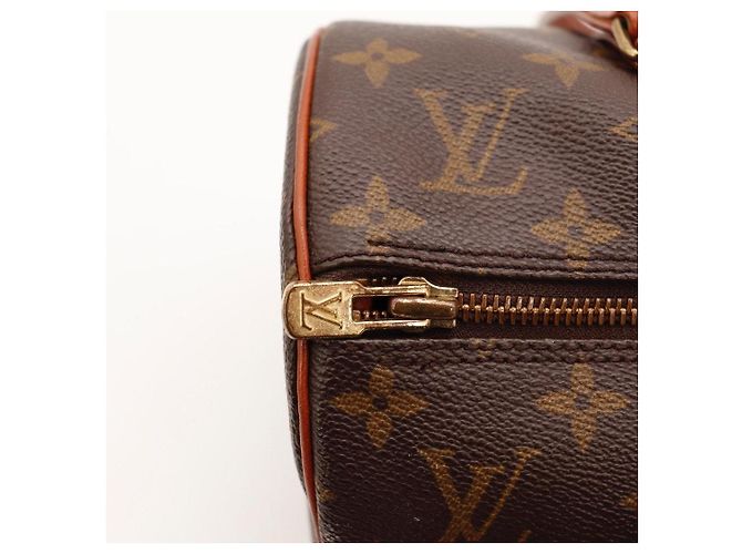 Borsa Louis Vuitton Papillon monogram leather - vista 8