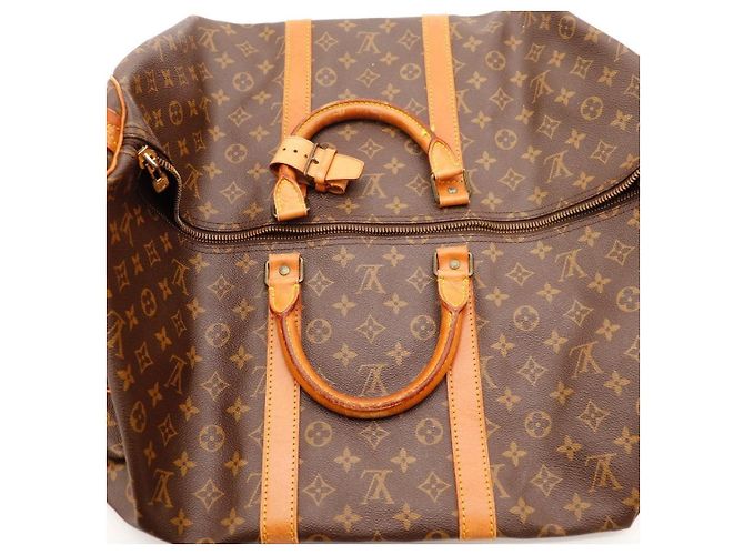 Borsa da viaggio Louis Vuitton Keepall 55 Monogram Canvas - vista 7